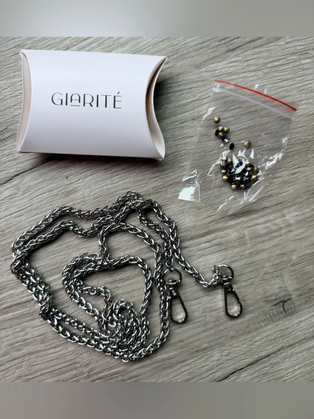 NEW w TAGs GIARITÉ Brilly Black Crystal Bucket Bag w Silver Tone Crossbody Strap